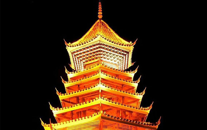 瓦片燈